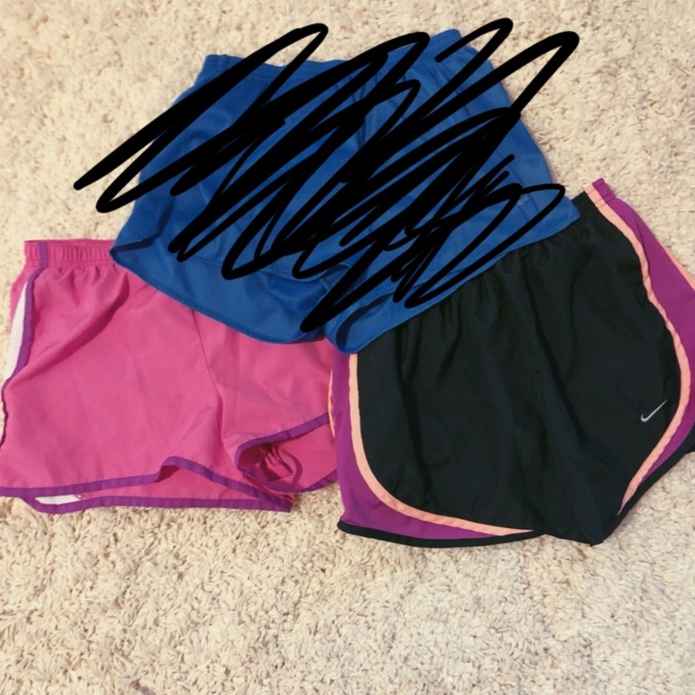athletic shorts bundle ! nike and champion